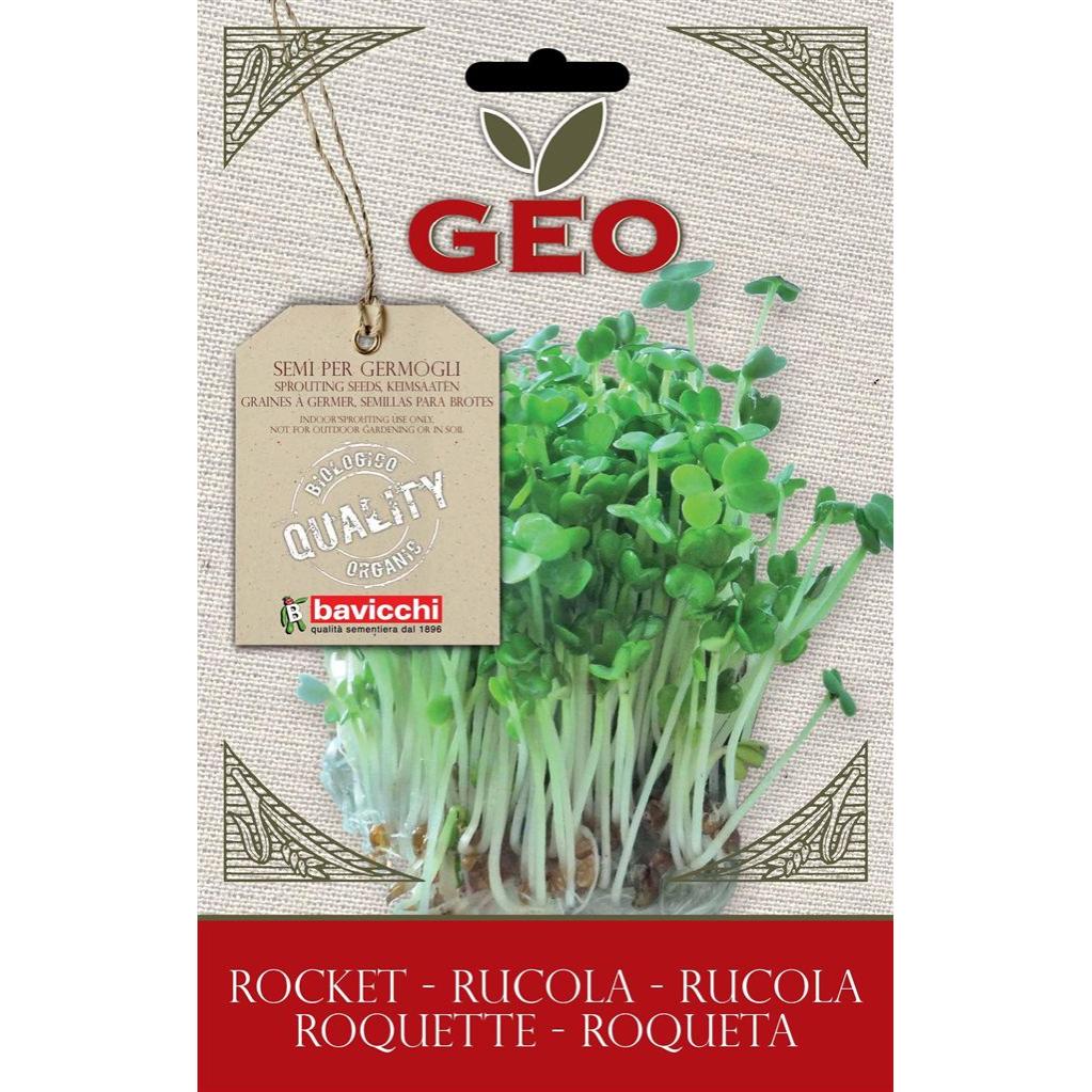 Rukola - nasiona na kiełki bio 300g, BAVICCHI - GEO