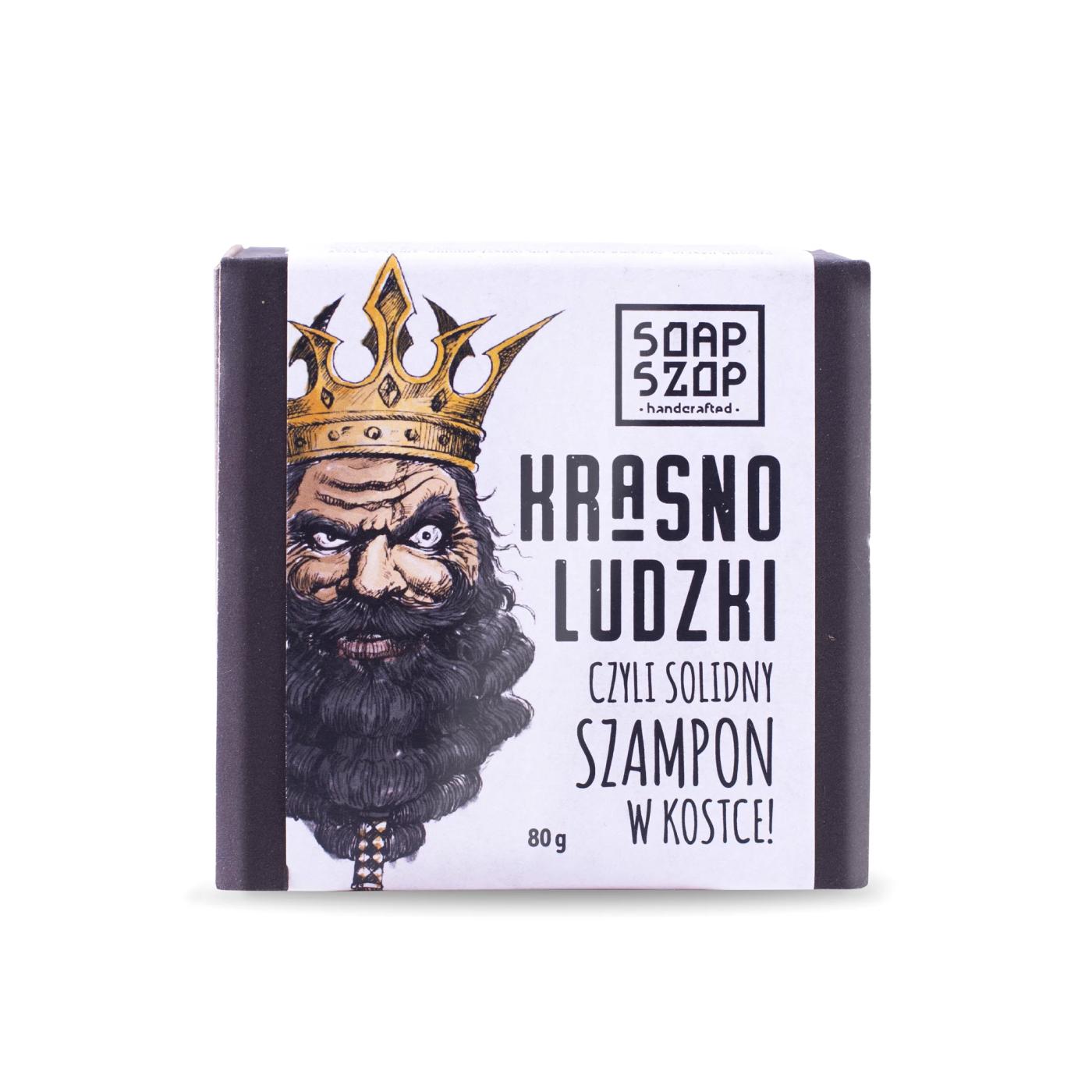 Krasnoludzki, czyli solidny szampon w kostce, Soap Szop